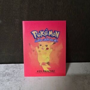 Vintage Hella Rare Pokémon Lenticular Holographic Pikachu #25 Card